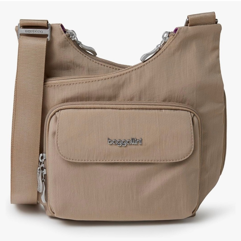 Baggallini Tan Crossbody Bag